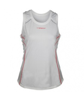 Tílko La Sportiva Tracer Tank W Chalk/Hibiscus