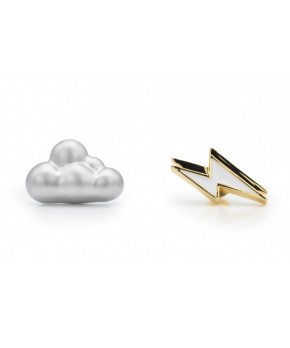 MTM set 2 odznaků Mrak & blesk