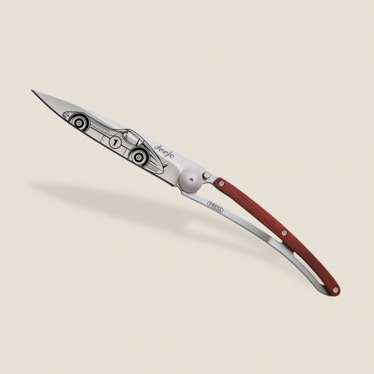 Deejo 1CB062 Tattoo 37g, coralwood, Racing Car