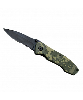 Kapesní nůž Baladeo ECO087 Camouflage 11,5cm, čepel nerezová ocel, hliníková rukojeť Kapesní nůž Baladeo ECO087 Camouflage 11,5cm, čepel nerezová ocel, hliníková rukojeť