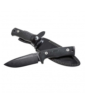 Dýka LionSteel T5B MI čepel ocel Niolox,rukojeť micarta,pouzdro