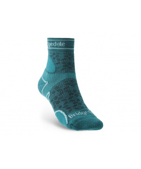 Bridgedale Trail Run LW T2 MS 3/4 Crew Women's teal/259 Bridgedale Trail Run LW T2 MS 3/4 Crew Women's teal/259