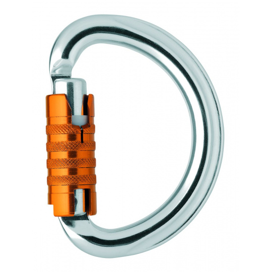 Petzl OMNI TRIACT LOCK vícesměrová karabina s autom.pojistkou