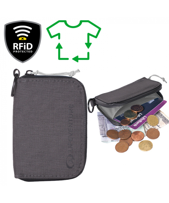 Peněženka Lifeventure RFiD Coin Wallet Recycled
