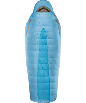 Thermarest BOOST 650 20F/-6C Regular Morning Blue péřový spacák světlemodrý