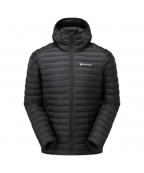 Montane ANTI-FREEZE LITE HOODIE-BLACK-L pánská bunda černá