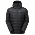 Montane ANTI-FREEZE LITE HOODIE-BLACK-L pánská bunda černá
