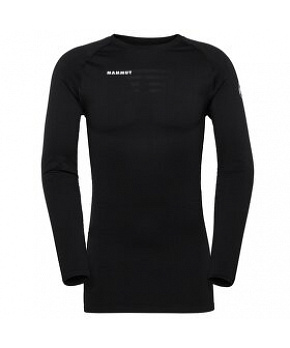 Triko dlouhý rukáv Mammut Intersocks - All-Mountain Seamless BL Longsleeve Mid Men black 0001 Triko dlouhý rukáv Mammut Intersocks - All-Mountain Seamless BL Longsleeve Mid Men black 0001