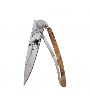 Kapesní nůž Deejo 9CC202 Tattoo 27g brown camo Fly Fishing Kapesní nůž Deejo 9CC202 Tattoo 27g brown camo Fly Fishing