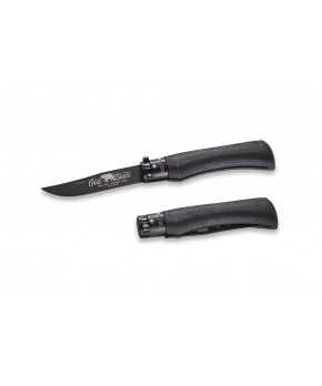 Kapesní nůž Antonini OldBear 9303/19_MNN černá nerezová čepel s PTFE, rukojeť topol černá