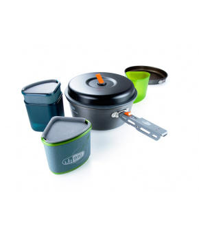 Nádobí GSI Outdoors Pinnacle Backpacker + ZDARMA cestovní strava Travellunch Double Nádobí GSI Outdoors Pinnacle Backpacker + ZDARMA cestovní strava Travellunch Double