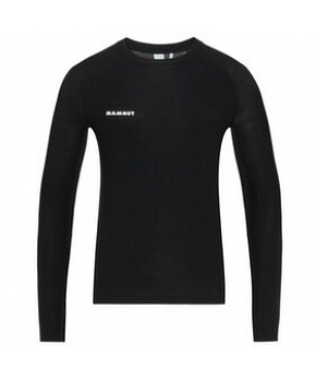 Triko dlouhý rukáv Mammut Tree Wool Thermal FL Longsleeve Men black 0001 Triko dlouhý rukáv Mammut Tree Wool Thermal FL Longsleeve Men black 0001