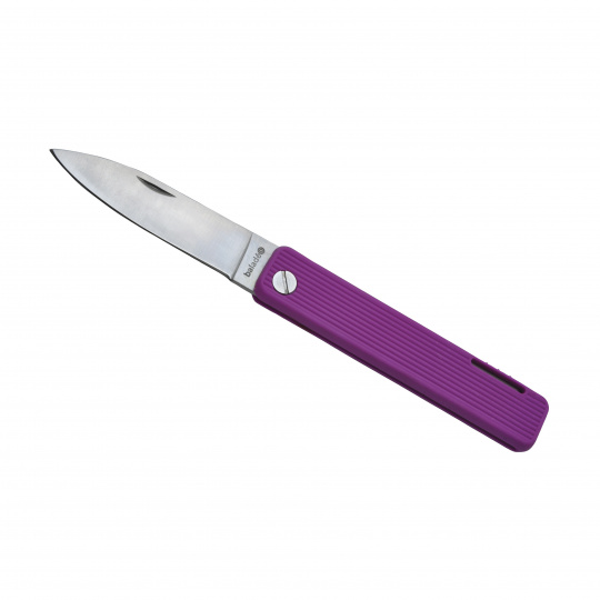 Baladeo ECO353 Papagayo kapesní nůž, čepel 7,5cm, ocel 420, rukojeť TPE fialová