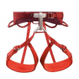Petzl ADJAMA L DARK RED pánský sedací úvazek tmavě červený