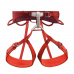 Petzl ADJAMA L DARK RED pánský sedací úvazek tmavě červený