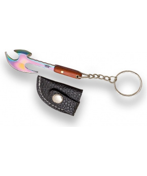 Joker přívěsek Viking Axe Damascus Imitation Rainbow 72mm