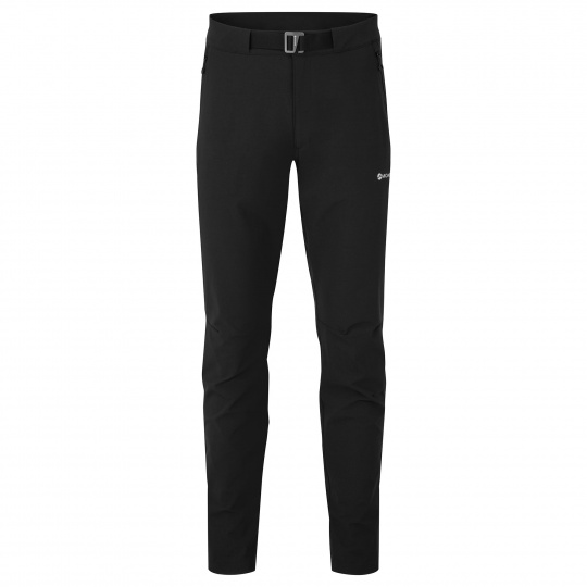 Montane DYNAMIC LITE PANTS LONG LEG-BLACK-34/L pánské kalhoty černé