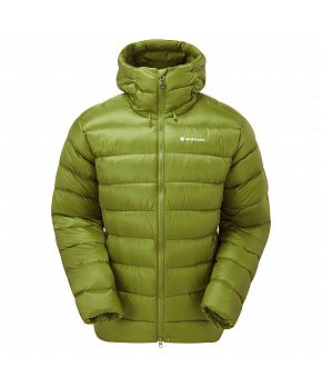 Montane ANTI-FREEZE XT HOODIE-ALDER GREEN-XL pánská bunda zelená