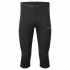 Montane SLIPSTREAM 3/4 TRAIL TIGHTS-REG LEG-BLACK-M pánské kalhoty černé