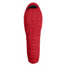 Warmpeace SPACÁK HORIZONT 1400 180 cm L mars red/black + VLOŽKA MERINO 180 cm