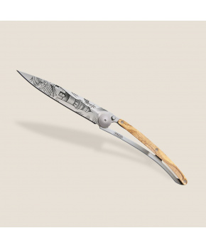 Kapesní nůž Deejo 1CB060 Tattoo 37g olive wood Lighthouse Kapesní nůž Deejo 1CB060 Tattoo 37g olive wood Lighthouse