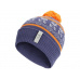 Rab Khroma Bobble Beanie patriot blue/marmalade/PTM čepice