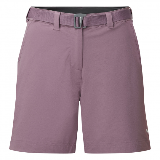 Montane FEM TERRA STRETCH LITE SHORTS-MOONSCAPE-UK10/S dámské kraťasy šedofialové