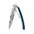 Kapesní nůž Deejo DEE24H002 24H Le Mans Trio 37g aluminium blue limitovaná edice