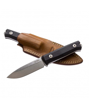 Nůž s pevnou čepelí LionSteel B40 GBK čepel ocel Sleipner,rukojeť G10,pouzdro