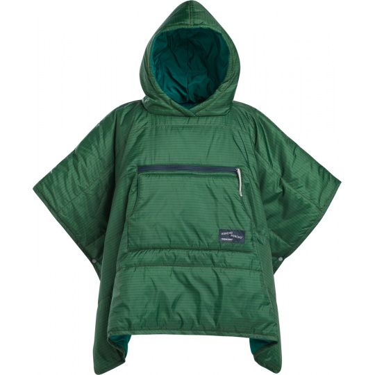 Thermarest KIDS HONCHO PONCHO Stripe Print dětské eraLoftové pončo zelené s proužky
