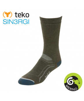 Teko 6643 S3 Midweight Hiking forest night-teal dámské turistické ponožky