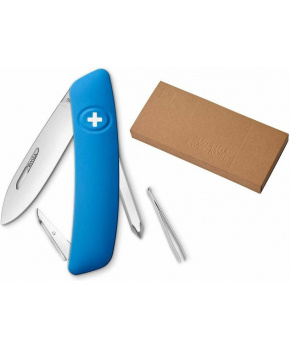 Swiza kapesní nůž D02 Standard blue dárkové balení