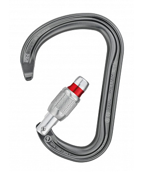 Petzl Karabina Petzl William Screw-Lock barva Stříbrná Petzl Karabina Petzl William Screw-Lock barva Stříbrná