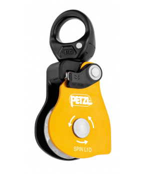 Petzl SPIN L1D jednostranná kladka s otočným závěsem (swivelem) Petzl SPIN L1D jednostranná kladka s otočným závěsem (swivelem)