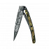 Kapesní nůž Deejo 1GM042 Tattoo Black 37g army camo D-Day limitovaná edice