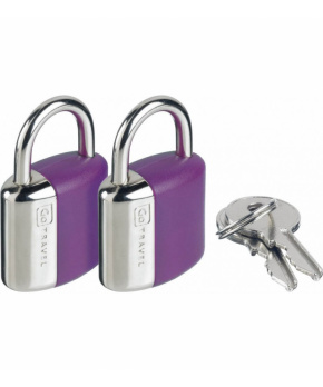 Go Travel sada zámků s klíčky Secure Lock violet Go Travel sada zámků s klíčky Secure Lock violet