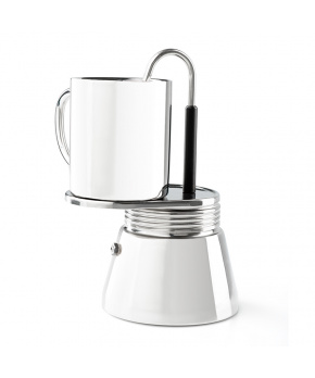 Sada Presovač a Hrnek na Espresso GSI Outdoors Stainless Mini Espresso 4 cup