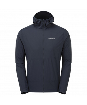 Montane FEATHERLITE HOODIE-ECLIPSE BLUE-XL pánská bunda modrá Montane FEATHERLITE HOODIE-ECLIPSE BLUE-XL pánská bunda modrá