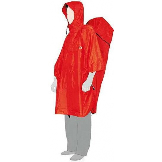 Pončo Tatonka CAPE XL red