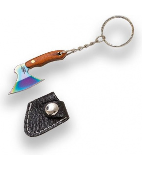 Joker přívěsek Axe Damascus Imitation Rainbow 52 mm