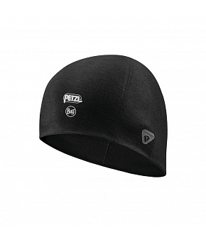 Petzl BEANIE černá tenká čepička na uši pod přilbu 