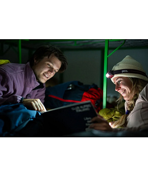 Petzl Čelovka Petzl Actik barva Červená