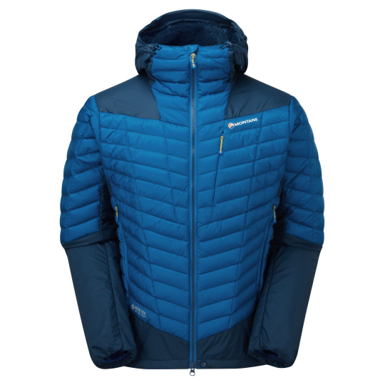 Montane AXIS ALPHA JACKET-ELECTRIC BLUE-L pánská bunda modrá