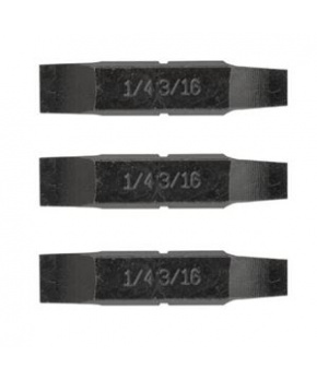 LEATHERMAN 1/4" and 3/16" Flat Screwdriver Bits (3 ks)