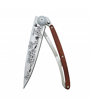 Kapesní nůž Deejo 1CB017 Tattoo 37g coralwood Cherry Blossom
