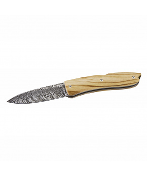 Kapesní nůž LionSteel 8800D-UL Opera damascus oliva
