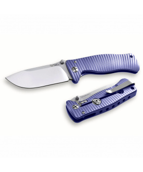 Kapesní nůž LionSteel SR2 V mini čepel ocel Sleipner,titanová rukojeť
