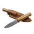 Nůž s pevnou čepelí LionSteel B40 UL čepelí Sleipner,rukojeť olivové dřevo,pouzdro