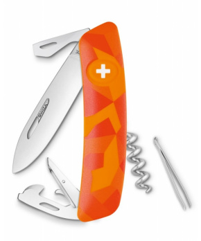 Swiza kapesní nůž D03 Standard Camo Luceo orange Swiza kapesní nůž D03 Standard Camo Luceo orange