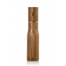 AdHoc Mlýnek a na sůl nebo pepř jasan Levo, tmavé dřevo 27 cm